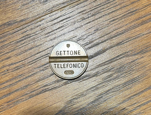 Gettone telefonico 7807 raro - telefonico,
