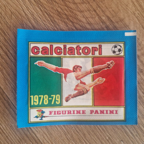 Bustina figurine calciatori - bustina,