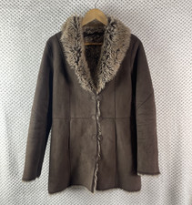 Giacca ecopelle scamosciata