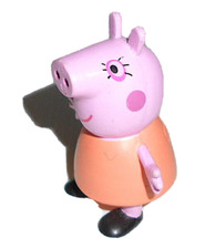 PEPPA PIG 2003 Comansi pvc figure - personaggio mini in pvc - Mamma Pig