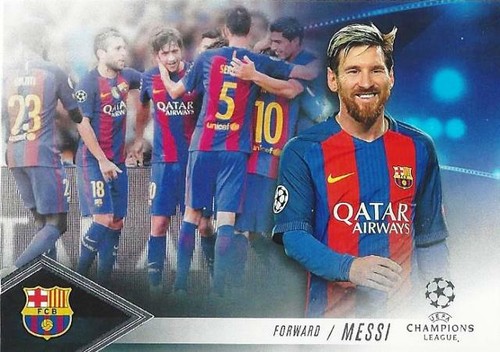 Vetrina topps uefa champions - vetrina,