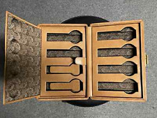 Scatola Del Tempo - porta orologi 8 spazi - valigetta rigida in pelle