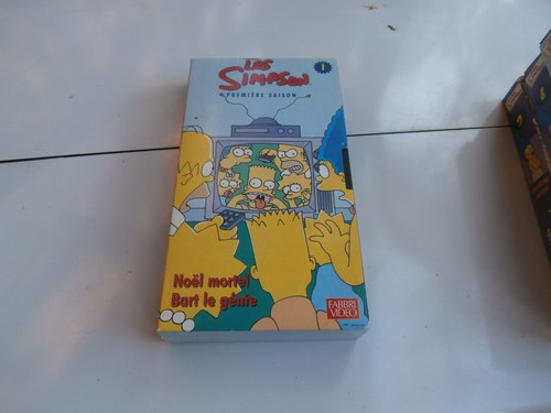 Vhs les simpson - vhs, k7