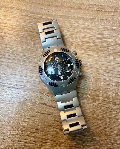 Swatch scuba chrono nero russo - swatch,