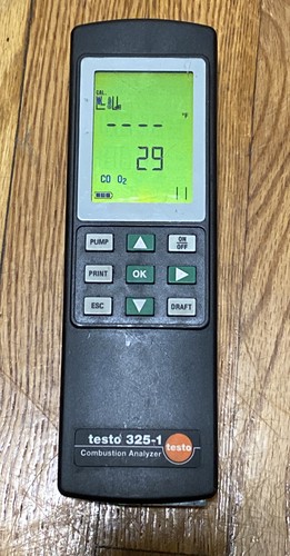 Testo 325 combustion - testo,