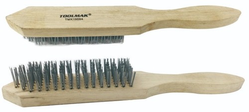 Spazzola metallica legno - spazzola,