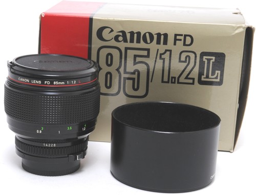 Obiettivo canon 85mm l - 1.2/85mm,
