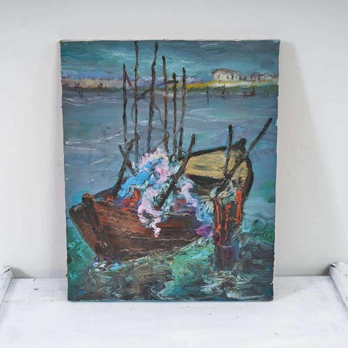 Olio tela marino stile - tela,