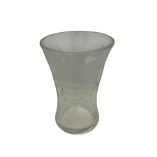 Vintage Cordial Shot Vetro Inciso Disegno Uva Trasparente Conico Bar Pub Uomo Caverna