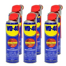WD40 SVITOL 6 PEZZI PROFESSIONALE LUBRIFICANTE SPRY MULTIUSO DOPPIA AZIONE 500ML