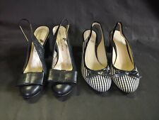 Coppia Scarpe donna Artigianali  ROBERTO DELLA CROCE  pelle