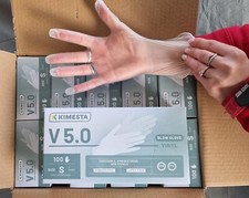 1000 GUANTI VINILE SENZA