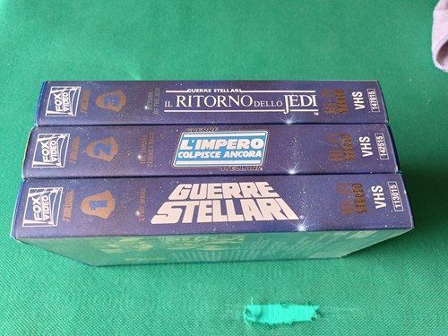 Vhs guerre stellari la - -,