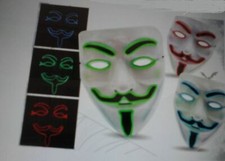 Maschera neon luci - neon, led