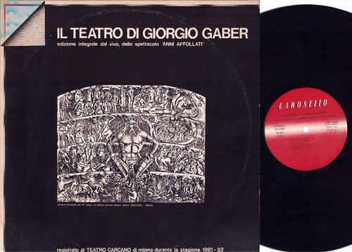 Giorgio gaber teatro - giorgio,