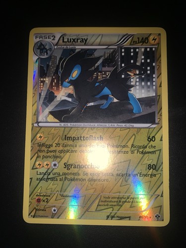 Carta pokemon luxray - pokemon,