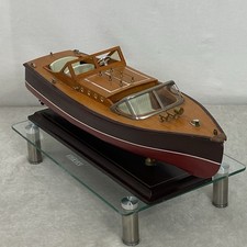 Motoscafo vintage artigianale