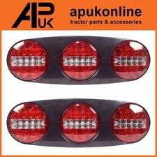 2x 12V LED Trio Rear Tail