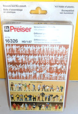 NEW PREISER HO 1/87 ART.16326 "SET 120 PERSONAGGI PER PLASTICI" SIGILLATO!