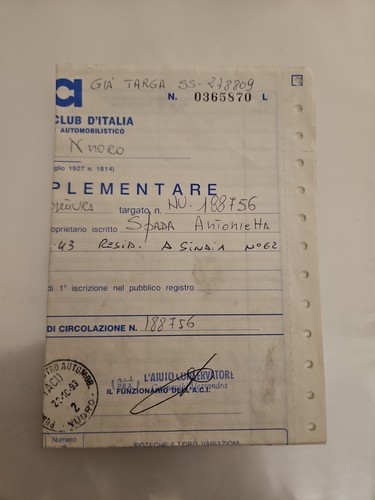 Vintage foglio - vintage, a.c.i.