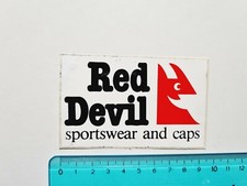 ADESIVO RED DEVIL SPORTSWEAR