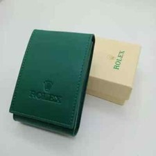 Rolex scatola orologio usata cassa da viaggio verde custodia cuscino Submariner Master Oyster