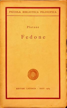 Fedone platone - fedone, di