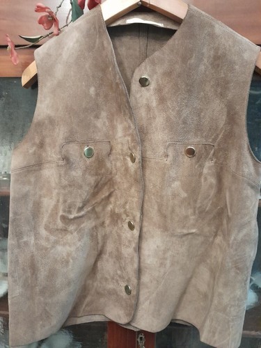 Gilet panciotto pelle - panciotto,