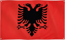 Bandiera Dell'Albania, 91 X