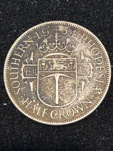Rara mezza corona rhodesia - rara,