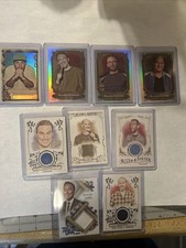 Lotto di 9 carte Topps Allen &