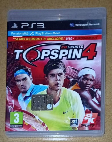 Top spin playstation 3 - spin, (ps3)