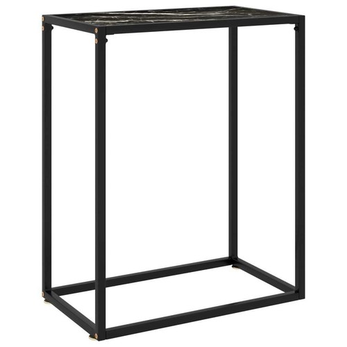 Vidaxl tavolo consolle nero - consolle,