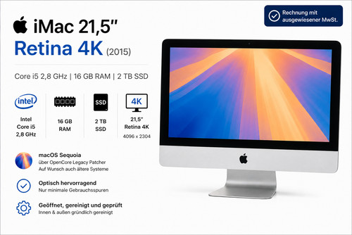 Apple imac retina - apple, 21,5"