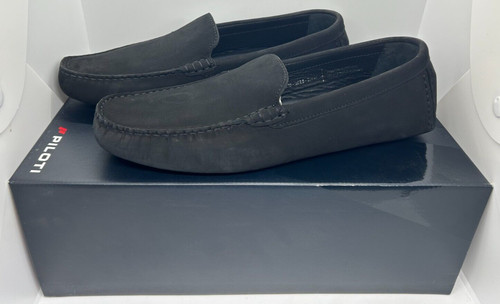 Piloti officina black - black, suede