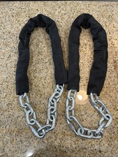 Coppia Catene in Acciaio 20" con Manicotti per Bilanciere Rogue Titan Fitness
