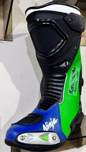 Kawasaki bottes moto cuir - bottes,