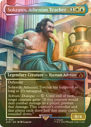 Mtg socrate insegnante - mtg, socrate,