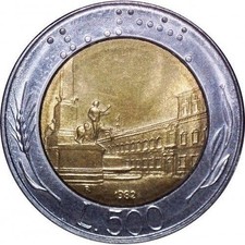 20 MONETE DA 500 LIRE -