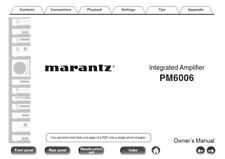 Marantz PM6006 Amplifier