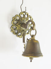 VECCHIA CAMPANELLA DA MURO OTTONE CAMPANA DA PORTA CAMPANELLO DOOR BELL R142