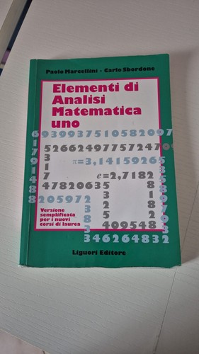 Elementi analisi matematica - elementi,