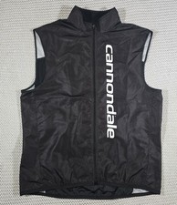 Cannondale Elite Gilet Ciclismo Uomo Tg L Full Zip Leggero 3 Tasche Poliestere 