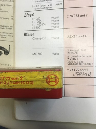 Maico 500 contatti - 500, 2