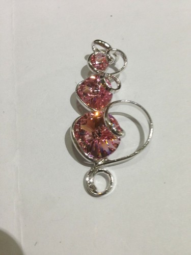 Collana ciondolo ottone - e,