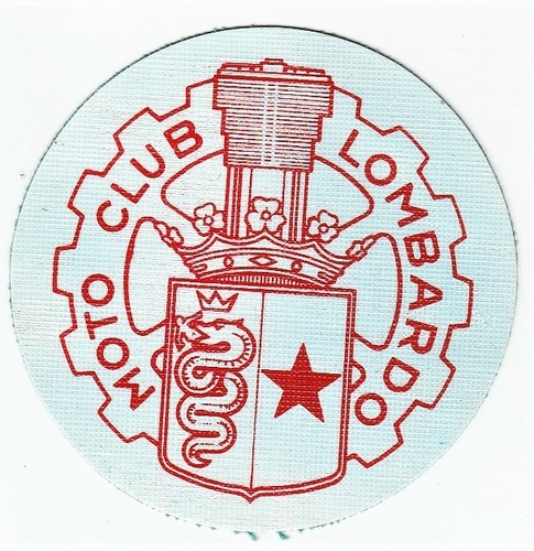 Toppa moto club lombardo - toppa,