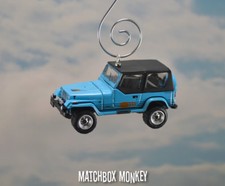 Decorazione natalizia blu 1987