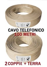 Cavo telefonico 100 metri - cavo,