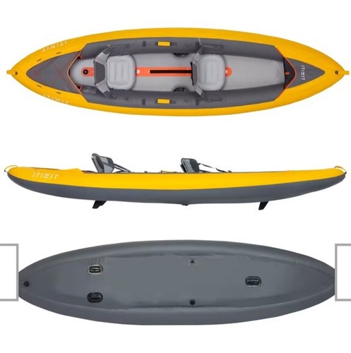 Canoa gonfiabile posti - 2,