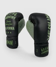 Guanti da laboratorio boxe Venum nero verde palestra kickboxing boxe allenamento mamma + omaggio